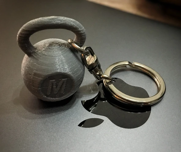 Byr Crossfit kettlebell ağırlık anahtarlık T3330565 3D ürün görseli