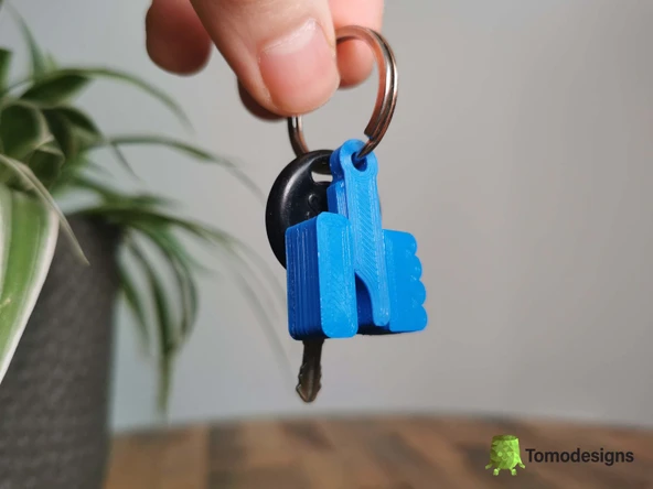 Mini Flip Başparmak Anahtarlık T5613275 - 3
