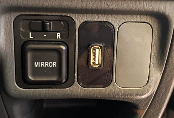 Byr USB Bağlayıcı için Honda Civic anahtar paneli T4062481 3D ürün görseli