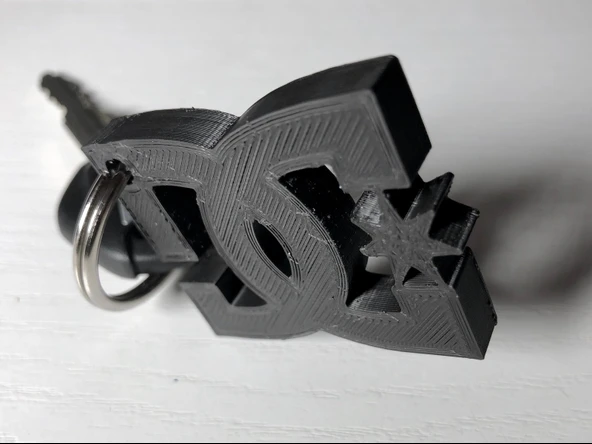 Byr DC Ayakkabı Anahtarlık T3785160 3D - Resim 3