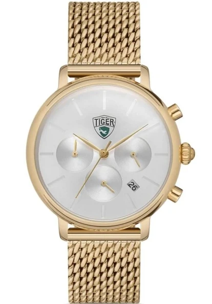 TI-527 TIGER ÇELİK ERKEK SAATİ - 1