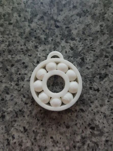 Byr Bilyalı Anahtarlık T2205806 3D ürün görseli