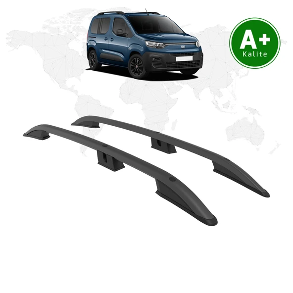 Fiat Doblo Tavan Çıtası Kısa Şasi 2023 Model ve Sonrası Siyah ürün görseli 1