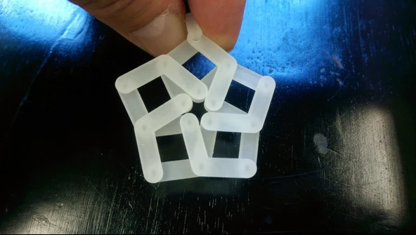 Byr Genişletilebilir beşgen kolye/anahtarlık T693893 3D - Resim 6