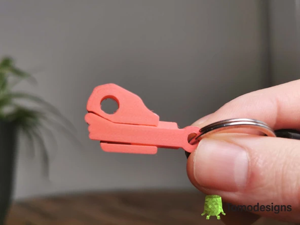 Mini Flip OK El Anahtarlık T5648980 - 2