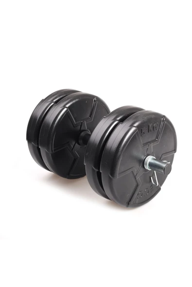 Spor 20 Kg (1x 20 Kg) Dambıl Seti Ve Ağırlık Seti Vücut Geliştirme Aleti