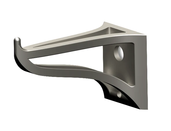 Byr Saç Düzleştirici Duvara Montaj T710852 3D