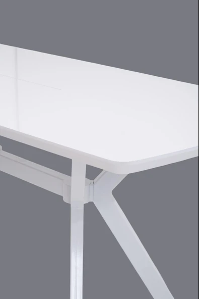 Venedik MDF Lak Panel Açılır Mutfak Masası 80x130cm - Resim 7