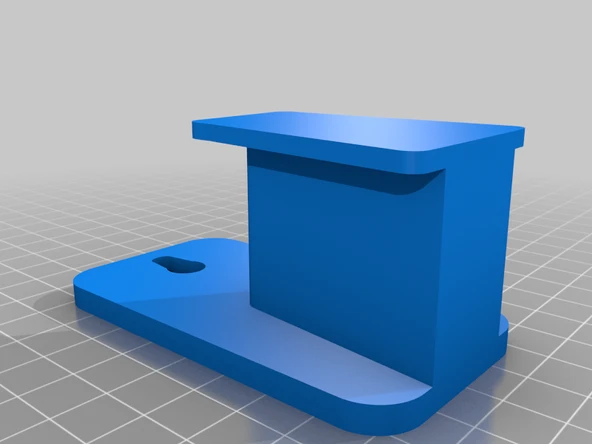 Byr Saç düzleştirici askı (Sadece Plastik Aparattır!!!) 3D - 3