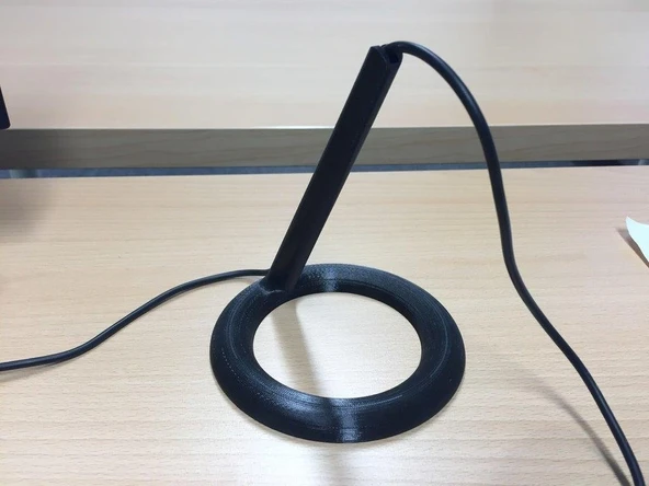 Byr Fare Mouse Kablo Tutacağı Siyah 1179656 3D - 3