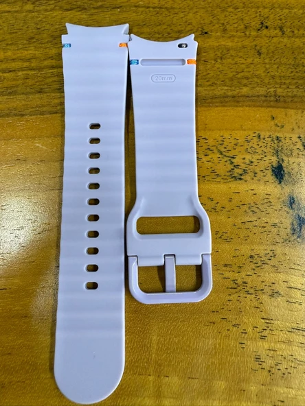 Samsung Galaxy Watch 7 uyumlu sılıkon kordon - 3