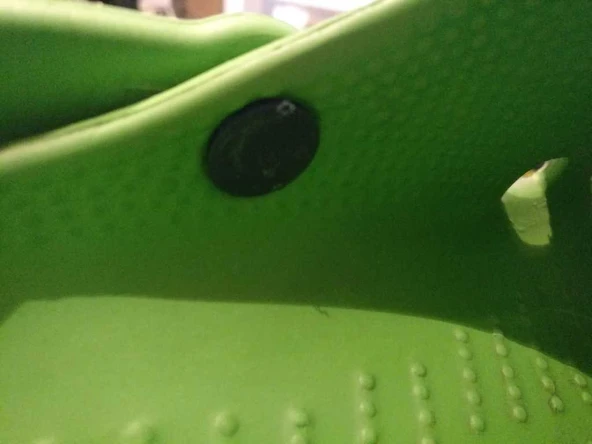 Byr Crocs Düğmesi Aparat Siyah 3068774 3D - 2