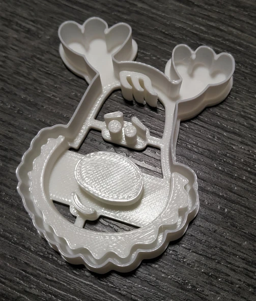 Reindeer Kurabiye Kesici Beyaz 723399