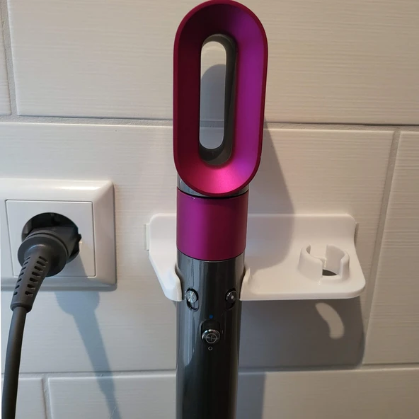 Byr Dyson Airwrap Duvara Montaj Aparatı Beyaz 5346171 3D - 1