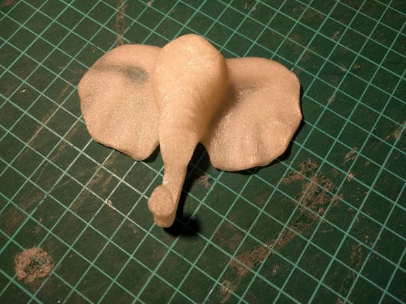 Byr Fil Elbise Askısı Beyaz 1196179 3D - 2