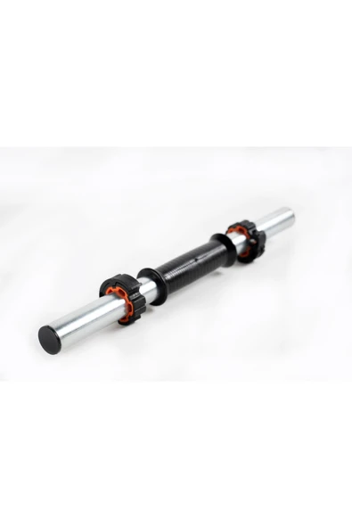 Kırmızı Spor 18 Kg (1x 18kg) Dambıl Seti Kırmızı Siyah Vinyl 18 kg Dambıl Seti - 2