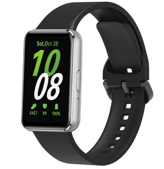 SAMSUNG Galaxy Fit3 ile uyumlu Kayış Delikli Esnek Yapılı Tokalı Samsung Galaxy Fit 3 ile uyumlu Wanderlust Spor kordon