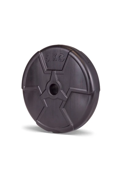 Spor 38 Kg Dambıl Halter Seti Kırmızı Siyah - 6