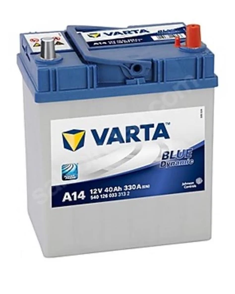 A14 12V 40 Ah 330A Varta Akü Blue Dynamic  Ü.T  2025