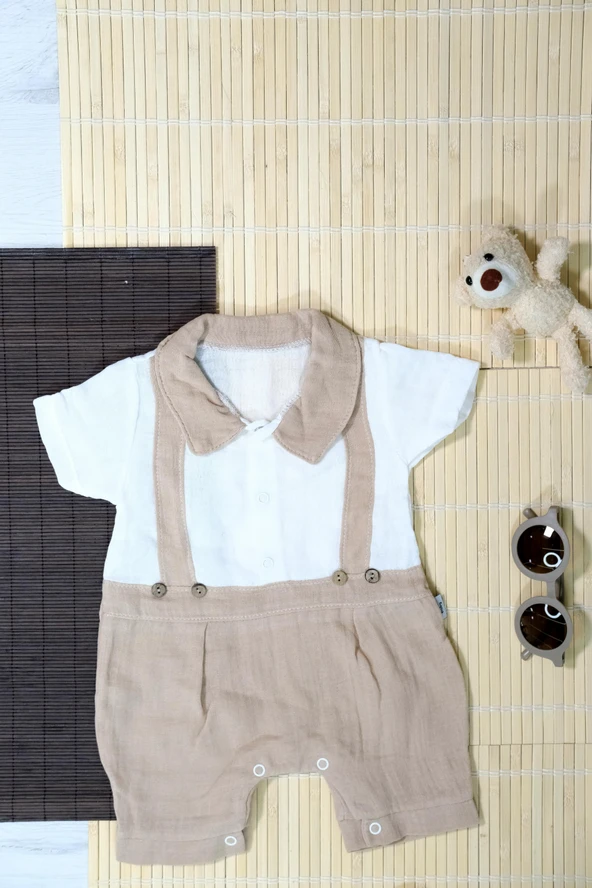 Unisex Bebek Tulum Bej - 2