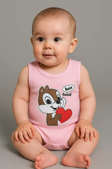 Unisex SincapIı Askılı Body Toz Pembe