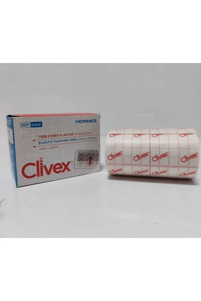 CLİVEX Tıbbi Esnek Flaster 10m X 10cm