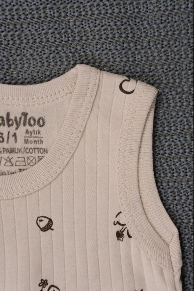 Raporlu Desen Body Koyu Kahve - 5