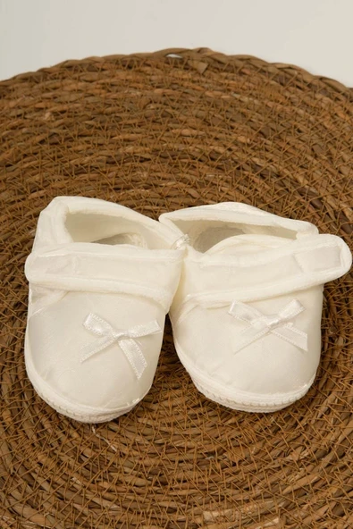 Papyonlu 4 Parça Erkek Bebek Mevlüt Takımı Krem - 4