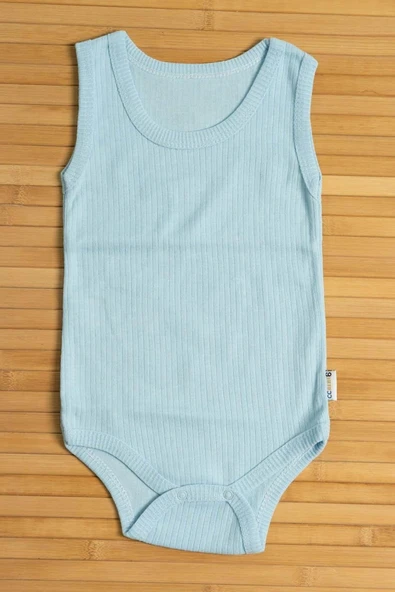 Ribanalı Body Mavi 3-6-9-12 Ay ürün görseli