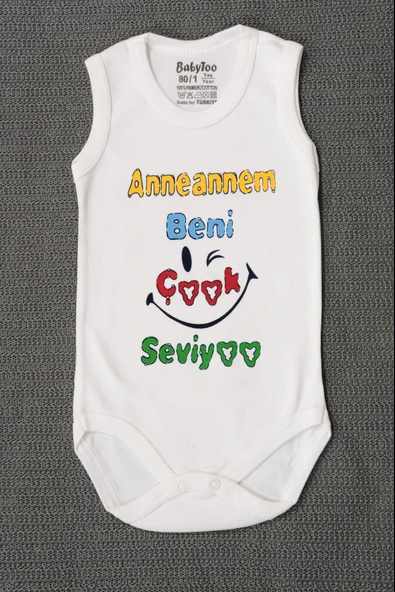 Anneannem Beni Seviyoo Baskılı Body - 2