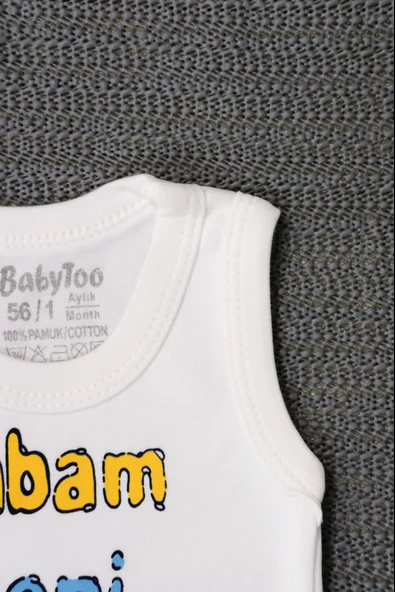 Babam Beni Seviyoo Baskılı Body - 3