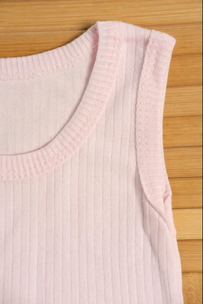Ribanalı Body Pembe 18 Ay-2Y-3Y-4Y - 3