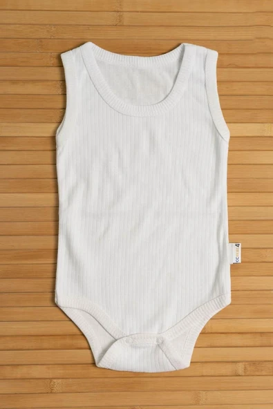 Ribanalı Body Beyaz 18Ay-2Y-3Y-4Y - 2