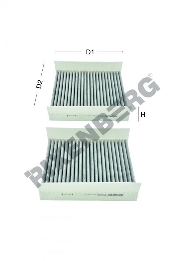 ALFA ROMEO 156 1.6- 1.9JTD- 2.0JTD- 2.4JTD (2002>) polen filtresi ürün görseli