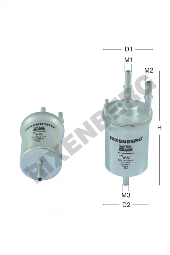 SEAT IBIZA IV 1.2- 1.4- 1.6- 1.8T- 2.0 (2002-2009) BENZİN FİLTRESİ ürün görseli