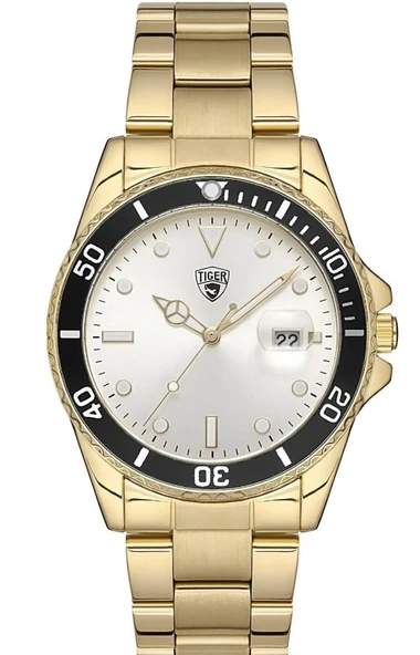 TI-589 TIGER ÇELİK ERKEK SAATİ ürün görseli