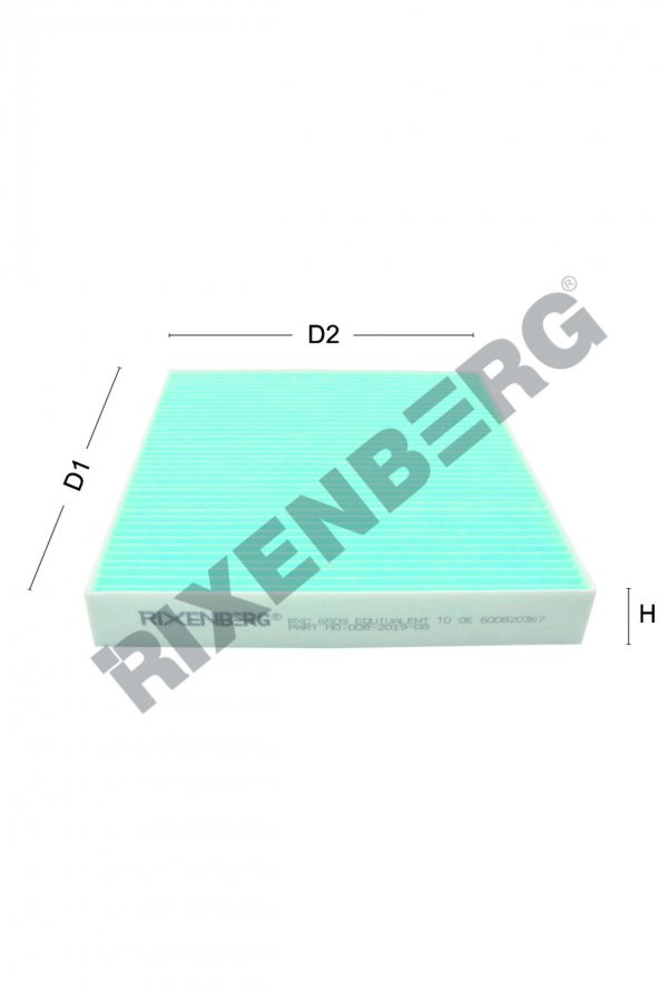 SEAT IBIZA IV-V 1.2- 1.4- 1.4TDI- 1.6TDI- 1.9SDI- 1.9TDI (2002>) POLEN FİLTRESİ ürün görseli
