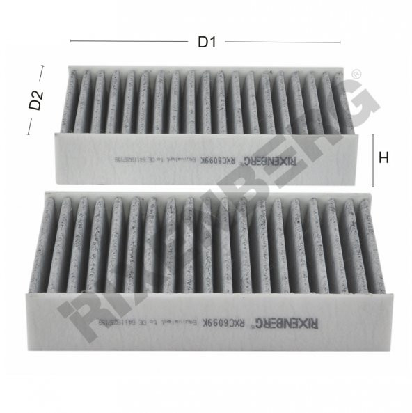 BMW X3 E83 2.0i- 2.0d- 2.5i- 3.0i- 3.0d (2004>) POLEN FİLTRESİ ürün görseli