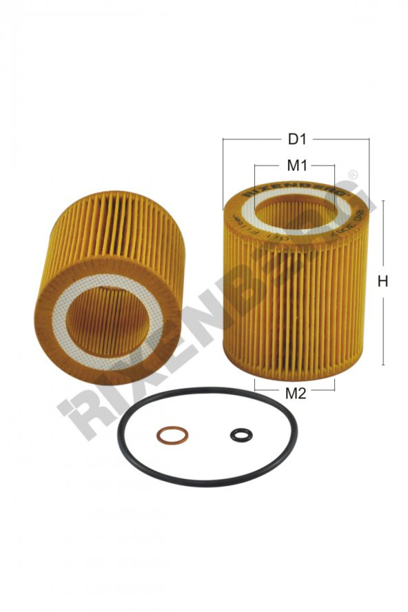 BMW 5 E60 523i- 525i- 530i (2005>) YAĞ FİLTRESİ ürün görseli
