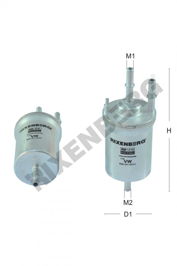 VW POLO 1.2- 1.4- 1.6 (2003>) BENZİN FİLTRESİ ürün görseli