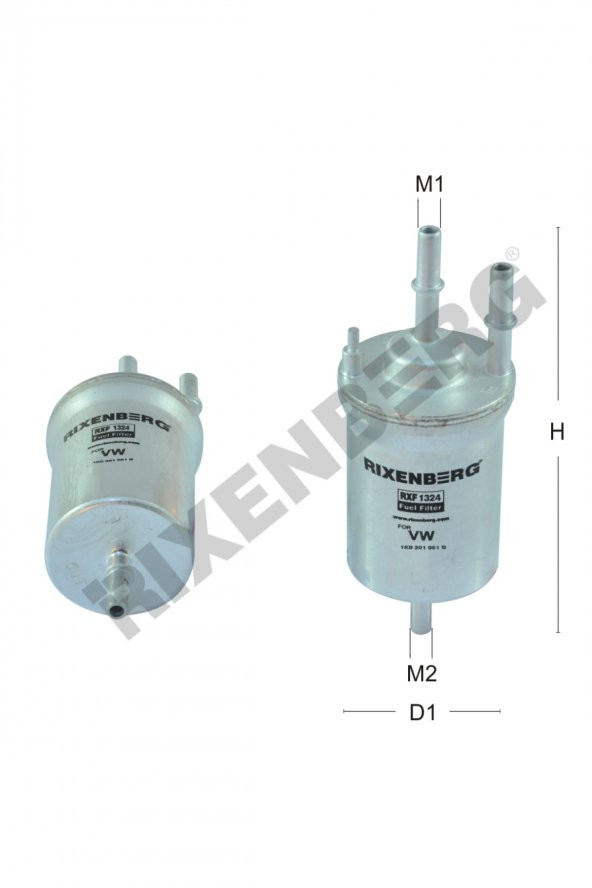 VW POLO 1.2TSI- 1.4TSI- 1.8TSI- 2.0TSI (2003>) BENZİN FİLTRESİ ürün görseli