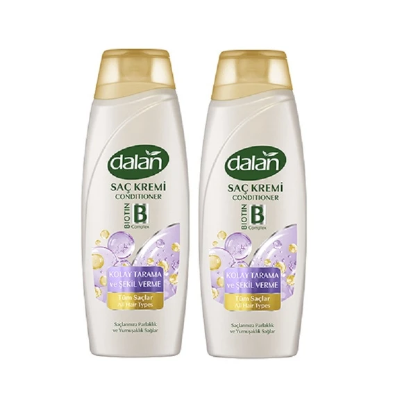 Dalan Saç Kremi Kolay Tarama ve Şekil Verme 450 Ml x 2 Adet