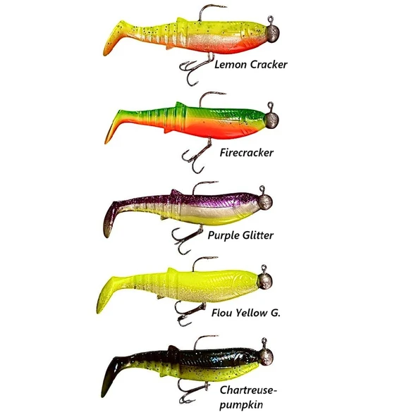 Savage Gear Cannibal Sahd Hazır Zokalı Silikon Yem 12.5cm  32gr (Modifiyeli)