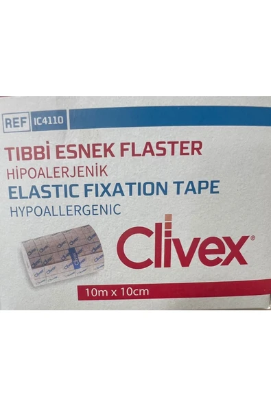 Tıbbi Esnek Flaster 10m X 10cm Hipoalerjenik (2 Adet) - 2