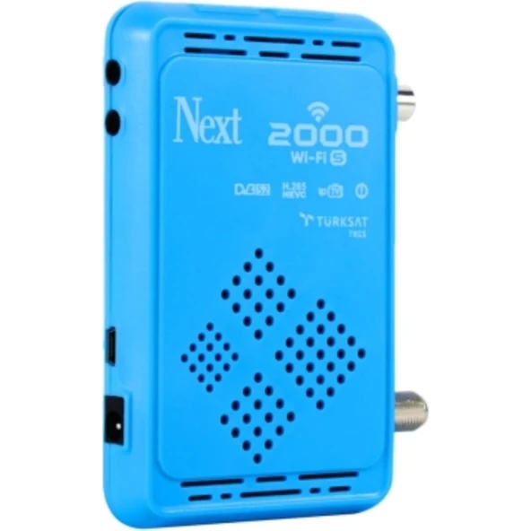 Next 2000 Dahili Wi-Fi S Çanaklı - Çanaksız Full Hd Uydu Alıcısı - Resim 3