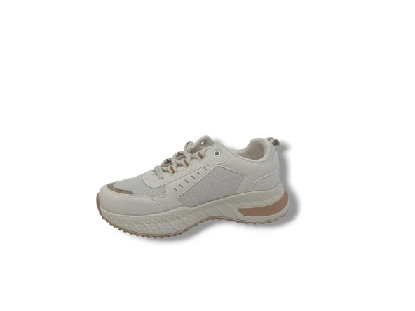 Zerhan 7620 Unisex Kum File Bağcıklı Spor Ayakkabı - 2