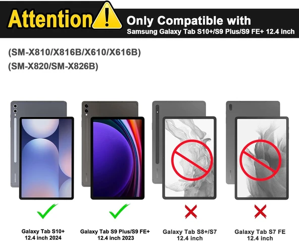 Samsung Galaxy Tab S7 Fe Lte T730 T735 T737 Klavyeli Kılıf Bluetooth Bağlantı Kalem Bölmeli Koruyucu  LACİVERT - 2