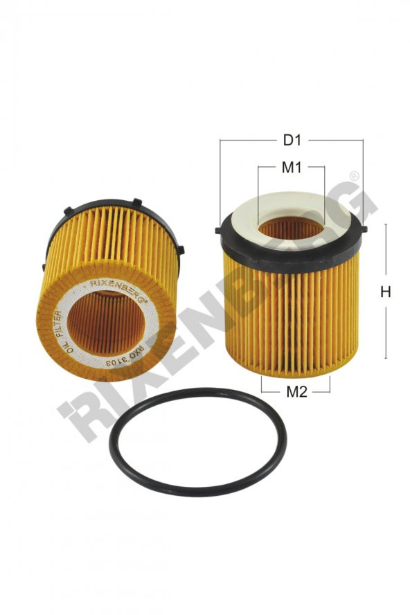 BMW X1 E84 20ix- 28ix (2011>) YAĞ FİLTRESİ ürün görseli 1