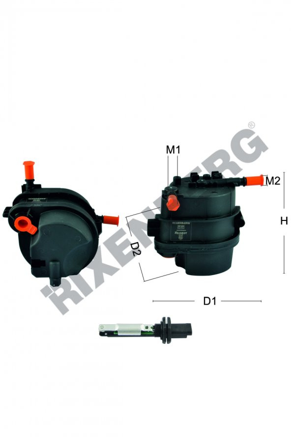 PEUGEOT 307 1.4HDI (2002>) MAZOT FİLTRESİ ürün görseli 1