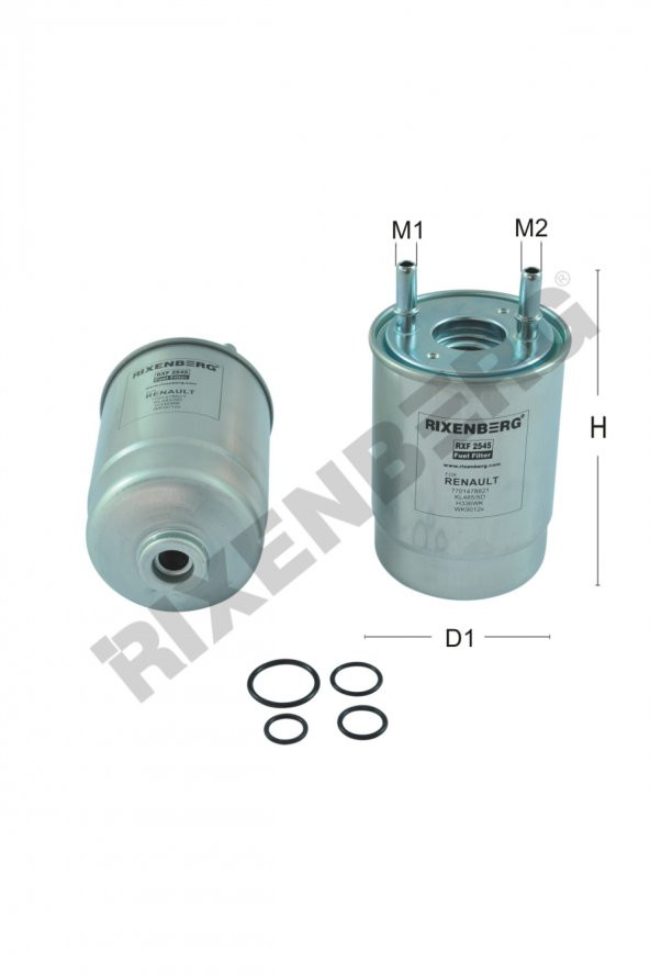 RENAULT SCENIC III 1.5DCi- 1.9DCi (2009>)  MAZOT FİLTRESİ ürün görseli